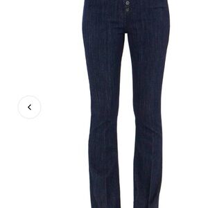 Morrison denim bootcut mid rise startled Jean button fly